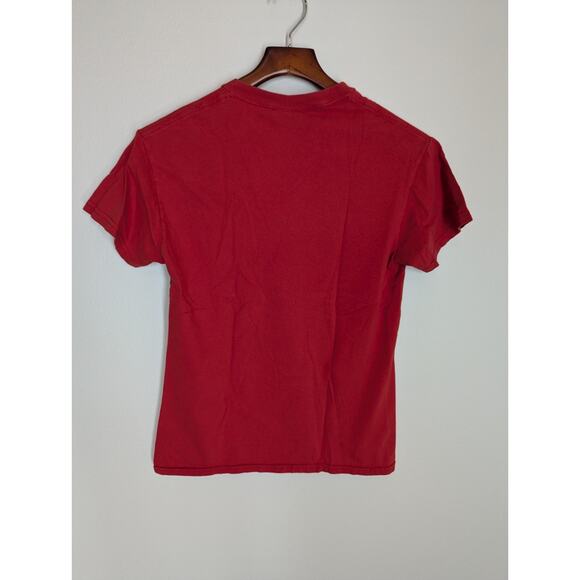 BUDWEISER BEER WISCONSIN Unisex Size Small RED 100% COTTON #BUDSCONSIN T SHIRT - Picture 4 of 6